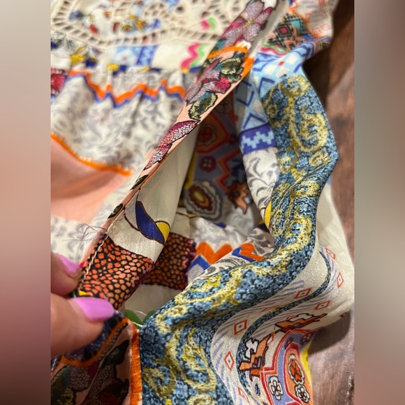 Johnny Was Stano Monroe Silk Tunic size xxs NWT xs small - Picture 8 of 15